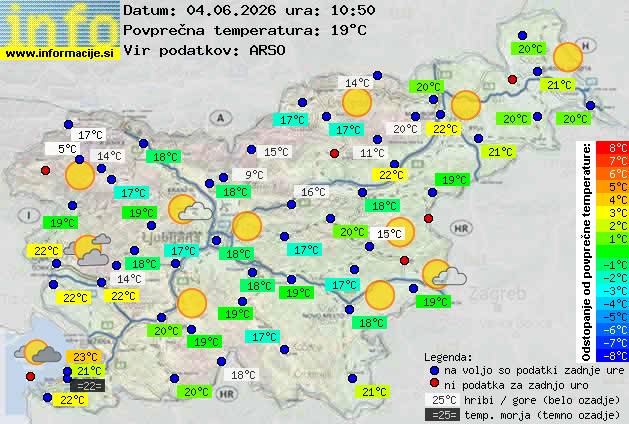 Trenutno vreme Maribor