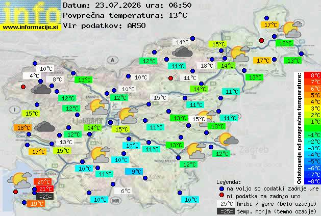 Trenutno vreme Novo mesto