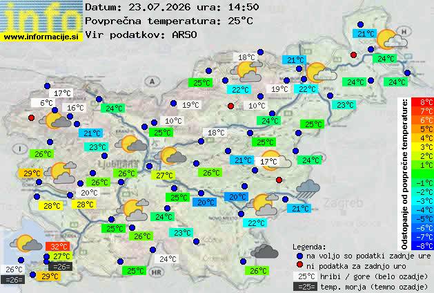 Trenutno vreme Novo mesto