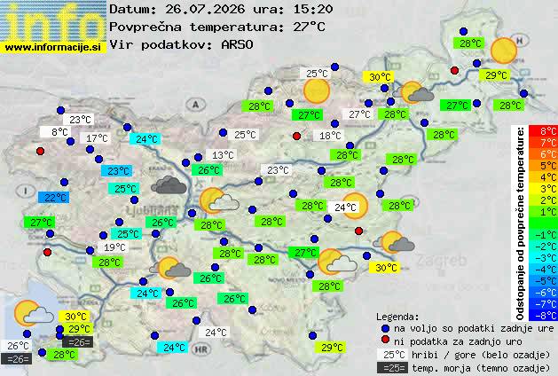 Trenutno vreme Slovenj Gradec