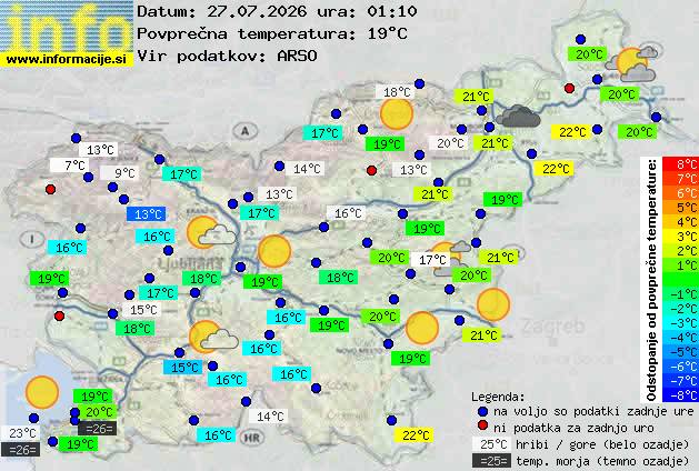 Trenutno vreme Vrhnika