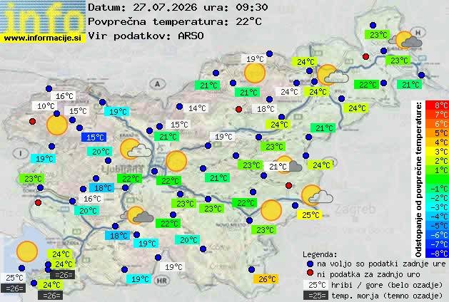 Trenutno vreme Slovenj Gradec