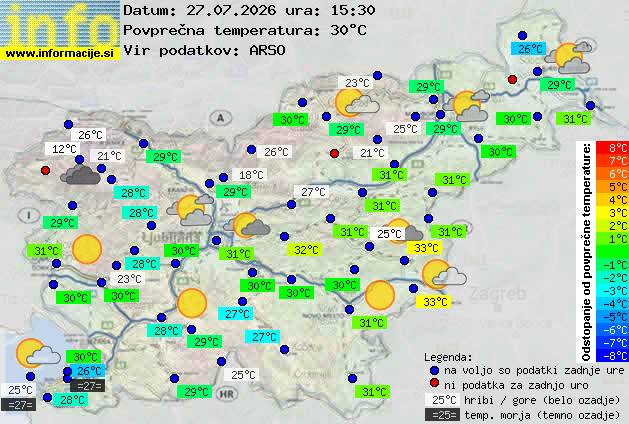 Trenutno vreme Škofja Loka
