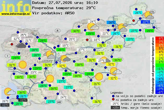Trenutno vreme Kočevje