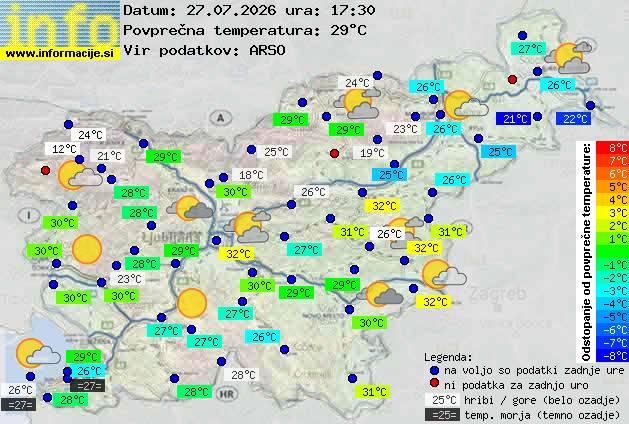 Trenutno vreme Bled