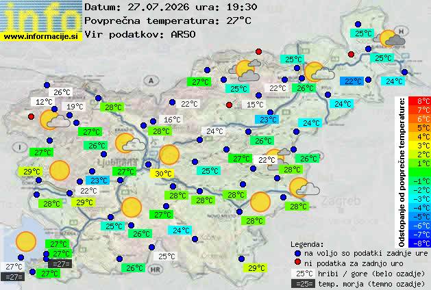 Trenutno vreme Logatec