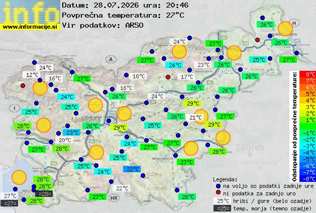 Trenutno vreme Škofja Loka