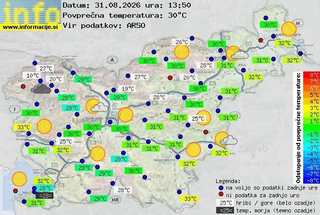 Trenutno vreme Slovenska Bistrica