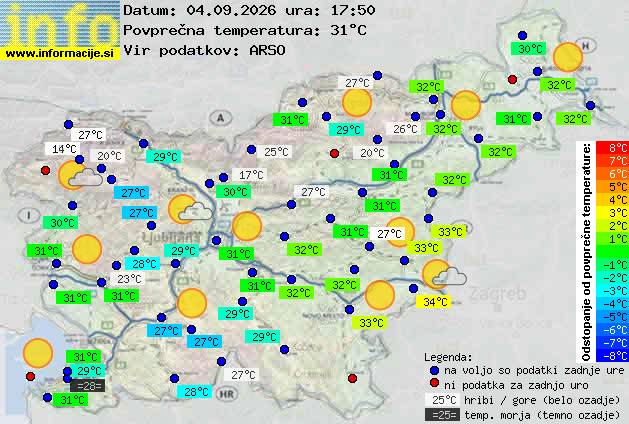 Trenutno vreme Vrhnika