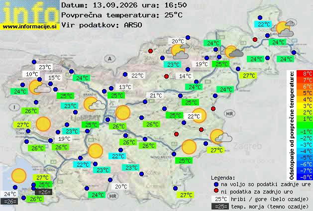 Trenutno vreme Kranjska Gora