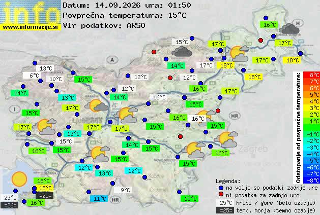 Trenutno vreme Trbovlje