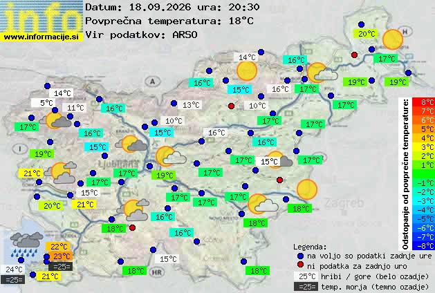 Trenutno vreme Bled