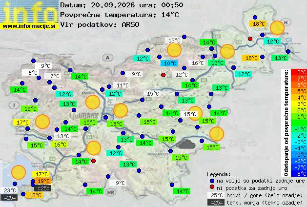 Trenutno vreme Kranj
