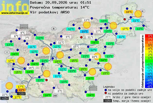 Trenutno vreme Velenje