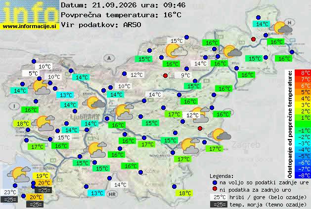 Trenutno vreme Slovenj Gradec
