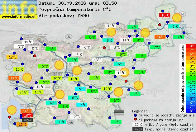 Trenutno vreme Bled