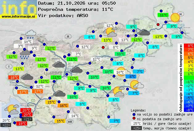 Trenutno vreme Bled
